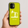 כיסוי בעיצוב אישי עם השם שלך לדגם - Apple iPhone 16e בעיצוב באר נפט