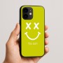 כיסוי בעיצוב אישי עם השם שלך לדגם - Apple iPhone 16e בעיצוב סמיילי