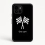 כיסוי בעיצוב אישי עם השם שלך לדגם - Google Pixel 10 5G בעיצוב דגל המירוץ