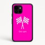 כיסוי בעיצוב אישי עם השם שלך לדגם - Google Pixel 10 5G בעיצוב דגל המירוץ