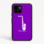 כיסוי בעיצוב אישי עם השם שלך לדגם - Google Pixel 10 5G בעיצוב סקסופון