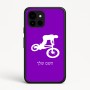 כיסוי בעיצוב אישי עם השם שלך לדגם - Google Pixel 10 5G בעיצוב רוכב אופניים