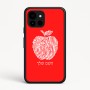 כיסוי בעיצוב אישי עם השם שלך לדגם - Google Pixel 10 5G בעיצוב הדפס תפוח