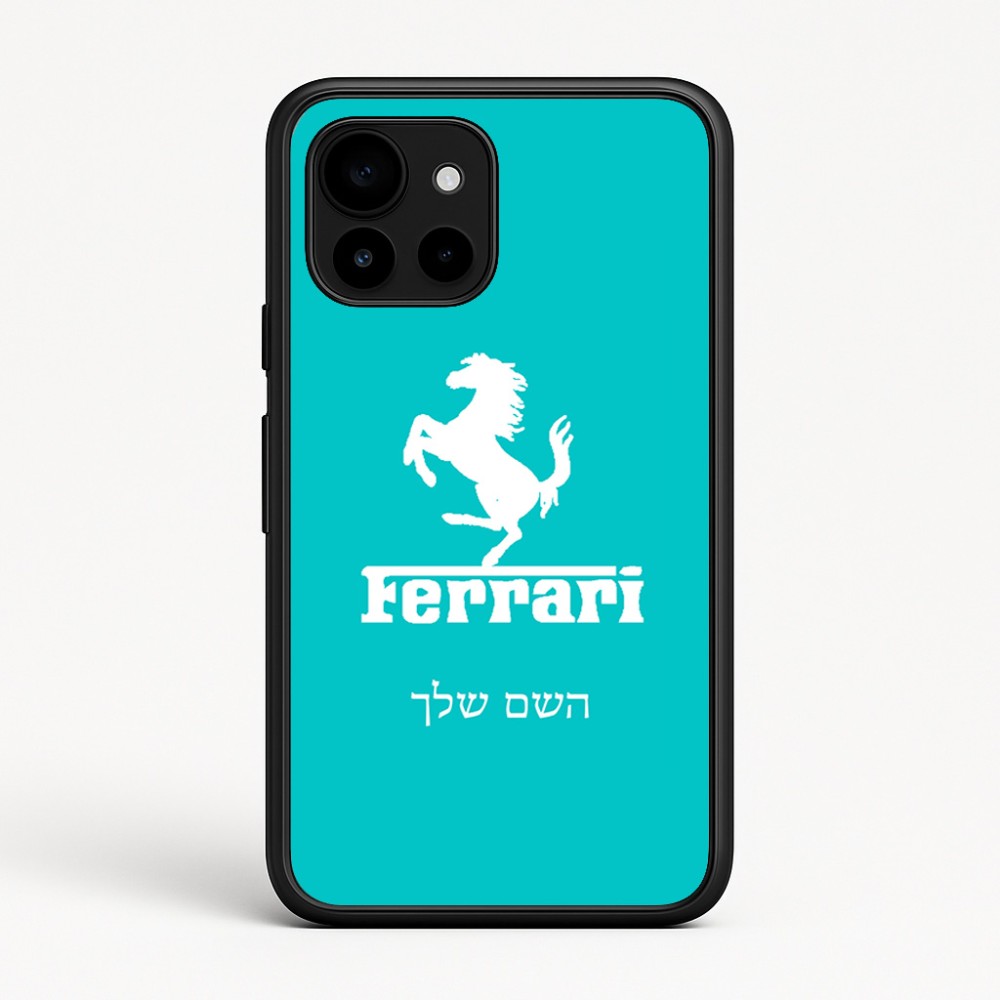 כיסוי בעיצוב אישי עם השם שלך לדגם - Google Pixel 10 5G בעיצוב פרארי