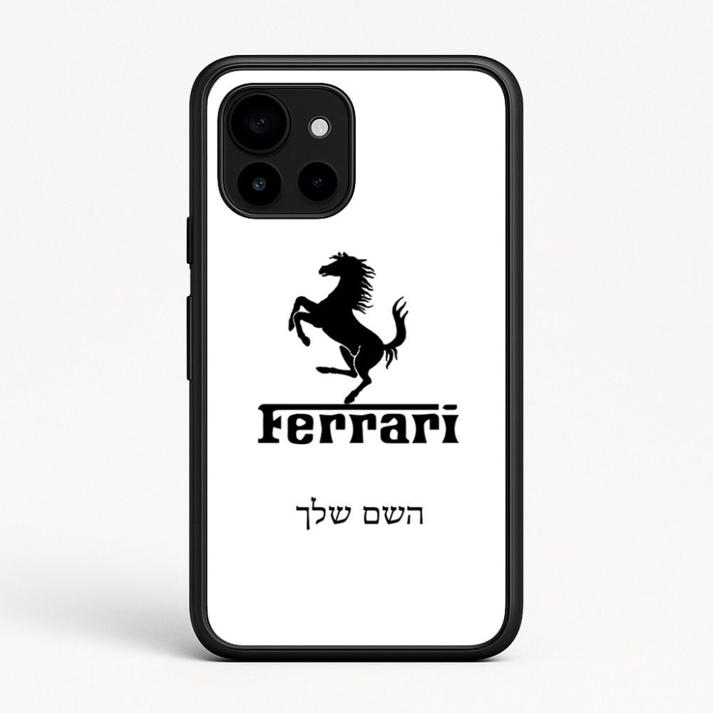כיסוי בעיצוב אישי עם השם שלך לדגם - Google Pixel 10 5G בעיצוב פרארי