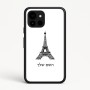 כיסוי בעיצוב אישי עם השם שלך לדגם - Google Pixel 10 5G בעיצוב מגדל אייפל