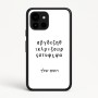 כיסוי בעיצוב אישי עם השם שלך לדגם - Google Pixel 10 5G בעיצוב האלפבית היווני