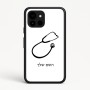 כיסוי בעיצוב אישי עם השם שלך לדגם - Google Pixel 10 5G בעיצוב סטטוסקופ רופא