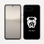 כיסוי בעיצוב אישי עם השם שלך לדגם - Google Pixel 10 5G בעיצוב פרצוף בולדוג