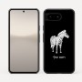 כיסוי בעיצוב אישי עם השם שלך לדגם - Google Pixel 10 5G בעיצוב זברה