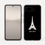 כיסוי בעיצוב אישי עם השם שלך לדגם - Google Pixel 10 5G בעיצוב מגדל אייפל