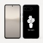 כיסוי בעיצוב אישי עם השם שלך לדגם - Google Pixel 10 5G בעיצוב פרח