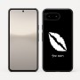 כיסוי בעיצוב אישי עם השם שלך לדגם - Google Pixel 10 5G בעיצוב שפתיים - נשיקה