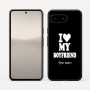 כיסוי בעיצוב אישי עם השם שלך לדגם - Google Pixel 10 5G בעיצוב אוהבת את החבר שלי