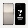 כיסוי בעיצוב אישי עם השם שלך לדגם - Google Pixel 10 5G בעיצוב אוהב את החברה שלי