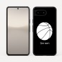 כיסוי בעיצוב אישי עם השם שלך לדגם - Google Pixel 10 5G בעיצוב כדורסל