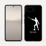 כיסוי בעיצוב אישי עם השם שלך לדגם - Google Pixel 10 5G בעיצוב לוחם סייף