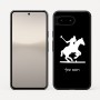 כיסוי בעיצוב אישי עם השם שלך לדגם - Google Pixel 10 5G בעיצוב שחקן פולו - סוס