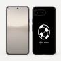 כיסוי בעיצוב אישי עם השם שלך לדגם - Google Pixel 10 5G בעיצוב כדורגל כדור כדורגל
