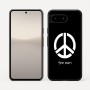 כיסוי בעיצוב אישי עם השם שלך לדגם - Google Pixel 10 5G בעיצוב סמל השלום