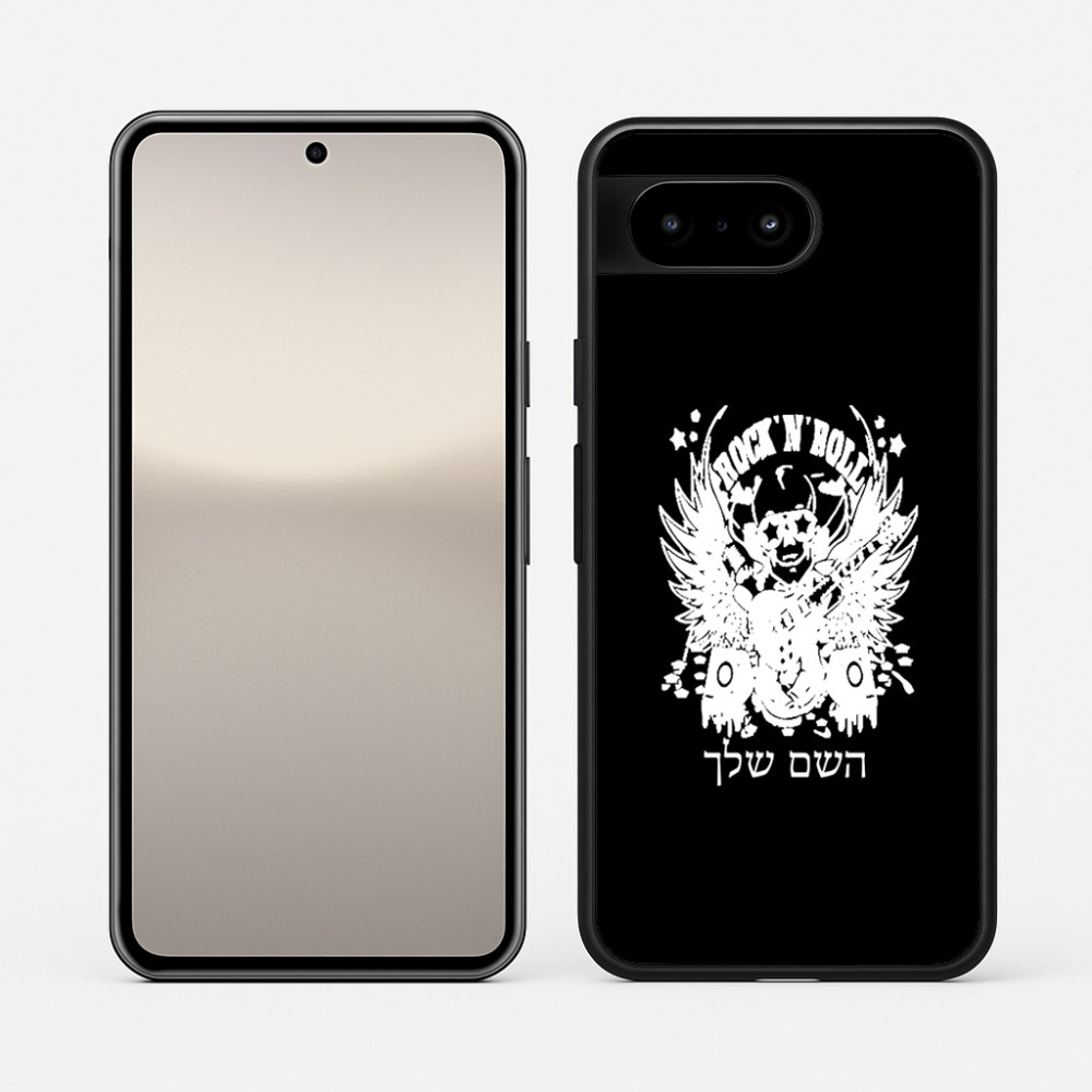 כיסוי בעיצוב אישי עם השם שלך לדגם - Google Pixel 10 5G בעיצוב רוקנרול