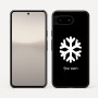 כיסוי בעיצוב אישי עם השם שלך לדגם - Google Pixel 10 5G בעיצוב שלג