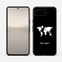 כיסוי בעיצוב אישי עם השם שלך לדגם - Google Pixel 10 5G בעיצוב מפת העולם