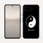 כיסוי בעיצוב אישי עם השם שלך לדגם - Google Pixel 10 5G בעיצוב סמל יינג יאנג
