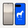 כיסוי בעיצוב אישי עם השם שלך לדגם - Google Pixel 10 5G בעיצוב סוס