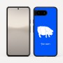 כיסוי בעיצוב אישי עם השם שלך לדגם - Google Pixel 10 5G בעיצוב חזיר