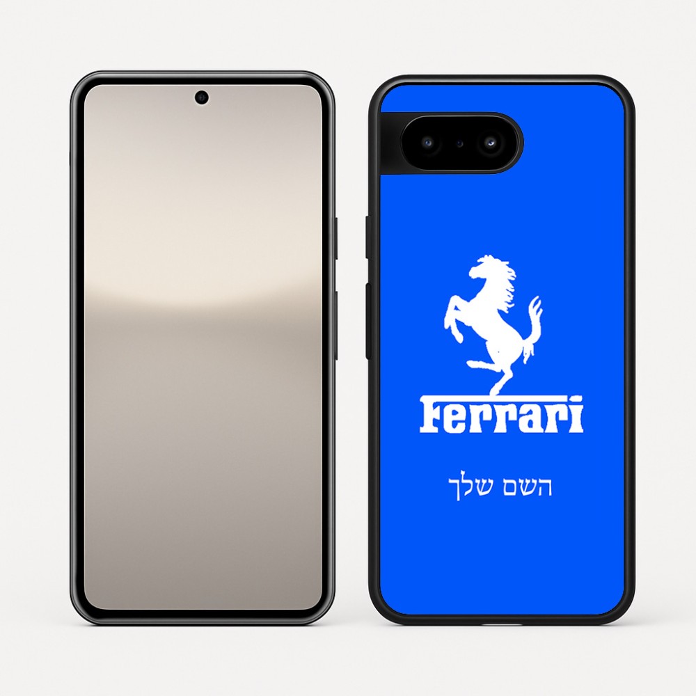 כיסוי בעיצוב אישי עם השם שלך לדגם - Google Pixel 10 5G בעיצוב פרארי