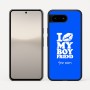כיסוי בעיצוב אישי עם השם שלך לדגם - Google Pixel 10 5G בעיצוב נשקי את חבר שלי