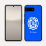כיסוי בעיצוב אישי עם השם שלך לדגם - Google Pixel 10 5G בעיצוב כבאי - תגית