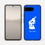 כיסוי בעיצוב אישי עם השם שלך לדגם - Google Pixel 10 5G בעיצוב מיקרוסקופ
