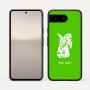 כיסוי בעיצוב אישי עם השם שלך לדגם - Google Pixel 10 5G בעיצוב ארנב מחזיק גזר
