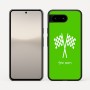 כיסוי בעיצוב אישי עם השם שלך לדגם - Google Pixel 10 5G בעיצוב דגל המירוץ