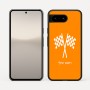 כיסוי בעיצוב אישי עם השם שלך לדגם - Google Pixel 10 5G בעיצוב דגל המירוץ