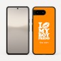 כיסוי בעיצוב אישי עם השם שלך לדגם - Google Pixel 10 5G בעיצוב נשקי את חבר שלי
