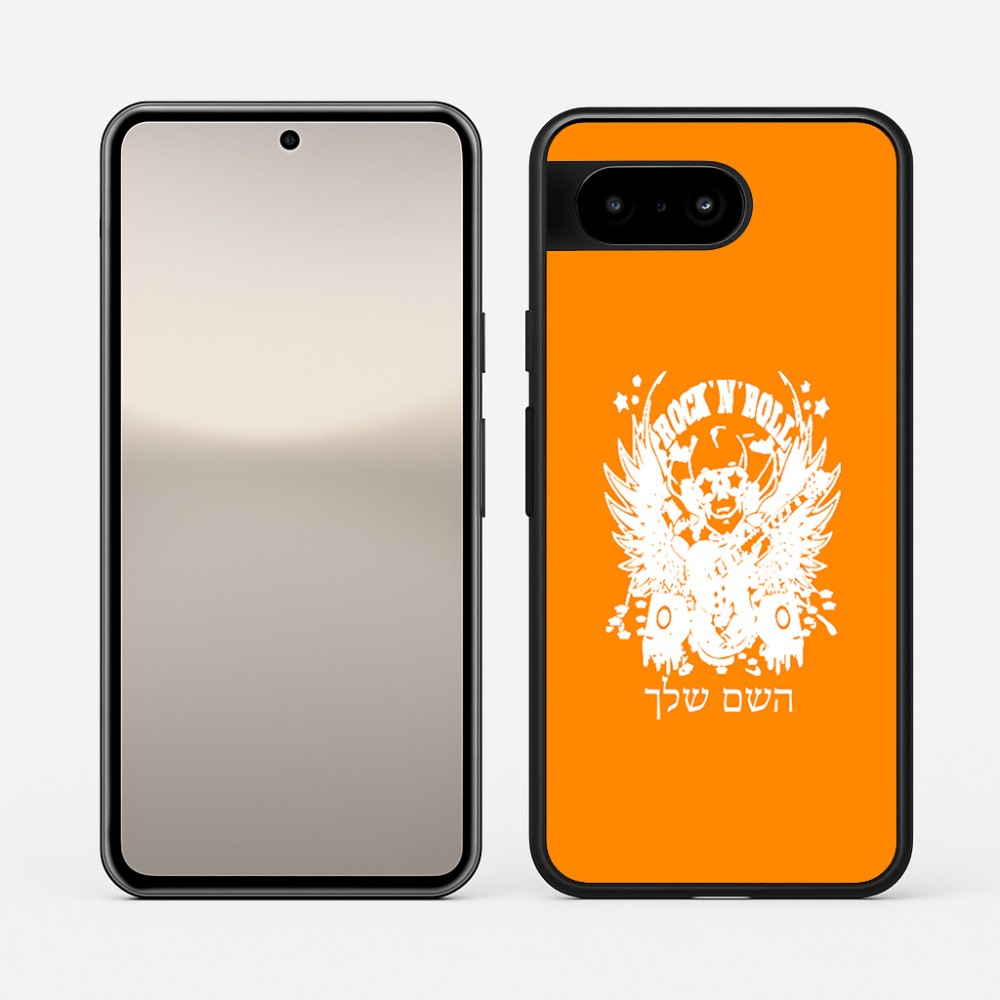 כיסוי בעיצוב אישי עם השם שלך לדגם - Google Pixel 10 5G בעיצוב רוקנרול