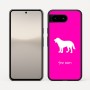 כיסוי בעיצוב אישי עם השם שלך לדגם - Google Pixel 10 5G בעיצוב כלב