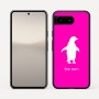 כיסוי בעיצוב אישי עם השם שלך לדגם - Google Pixel 10 5G בעיצוב פינגווין