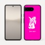 כיסוי בעיצוב אישי עם השם שלך לדגם - Google Pixel 10 5G בעיצוב ארנב מחזיק גזר