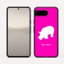 כיסוי בעיצוב אישי עם השם שלך לדגם - Google Pixel 10 5G בעיצוב קרנף