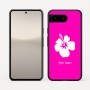 כיסוי בעיצוב אישי עם השם שלך לדגם - Google Pixel 10 5G בעיצוב פרח היביסקוס