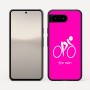 כיסוי בעיצוב אישי עם השם שלך לדגם - Google Pixel 10 5G בעיצוב אופניים אולימפיים