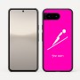 כיסוי בעיצוב אישי עם השם שלך לדגם - Google Pixel 10 5G בעיצוב קפיצת סקי אולימפית
