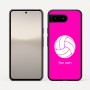 כיסוי בעיצוב אישי עם השם שלך לדגם - Google Pixel 10 5G בעיצוב כדור כדורעף