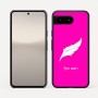 כיסוי בעיצוב אישי עם השם שלך לדגם - Google Pixel 10 5G בעיצוב נוצת נוצה