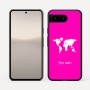 כיסוי בעיצוב אישי עם השם שלך לדגם - Google Pixel 10 5G בעיצוב מפת העולם