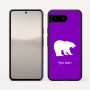 כיסוי בעיצוב אישי עם השם שלך לדגם - Google Pixel 10 5G בעיצוב דוב